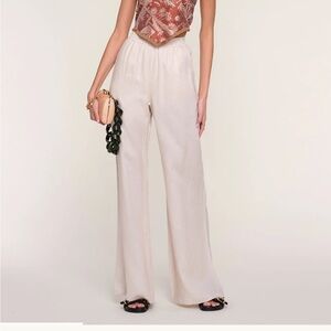NWT Heartloom Cream Linen Pants